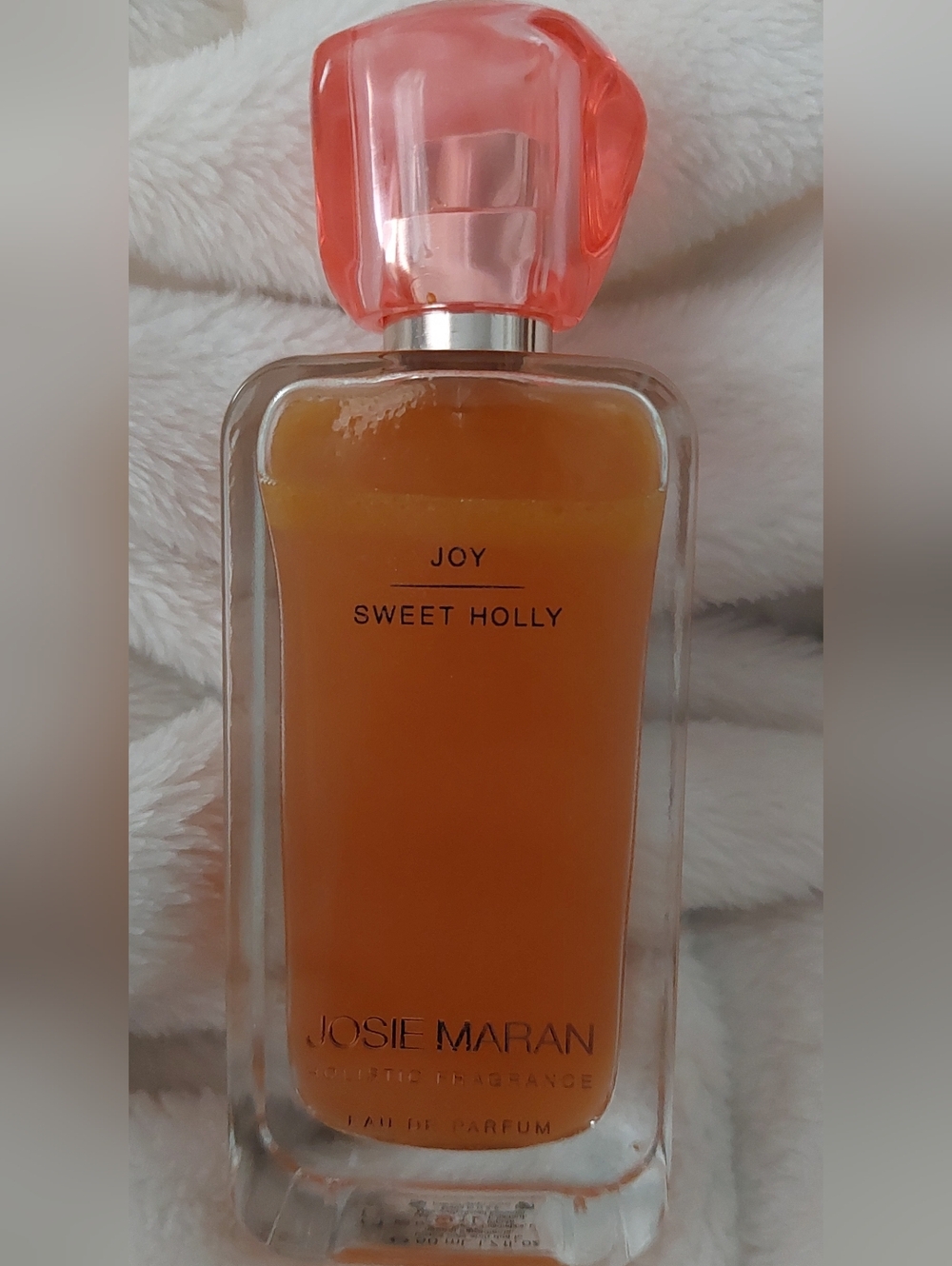 Josie Maran Joy Sweet Holly Eau de Parfum - Amber & Coral Bottle - Picture 3 of 3